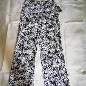 Vince Camuto NWT leopard pants size 0